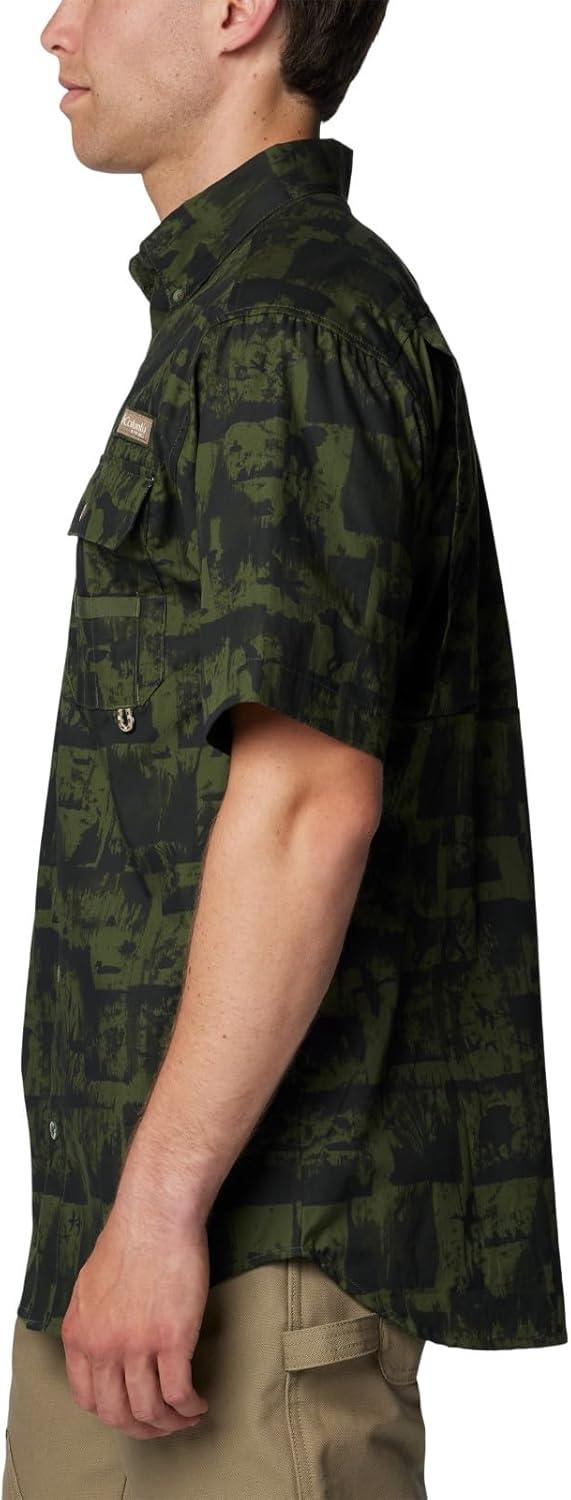 imageColumbia Mens Sharptail Short Sleeve ShirtSharptail Short Sleeve ShirtSurplus Green Deer Stand Check