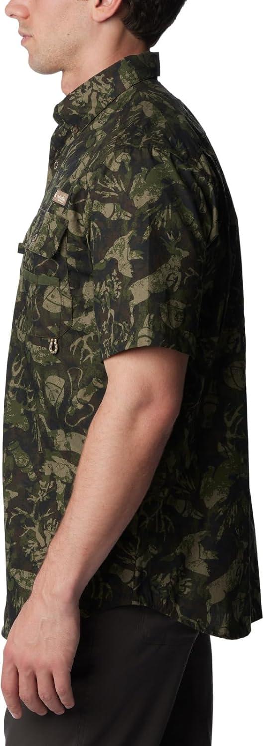 imageColumbia Mens Sharptail Short Sleeve ShirtSharptail Short Sleeve ShirtSurplus Green Woodsman Print