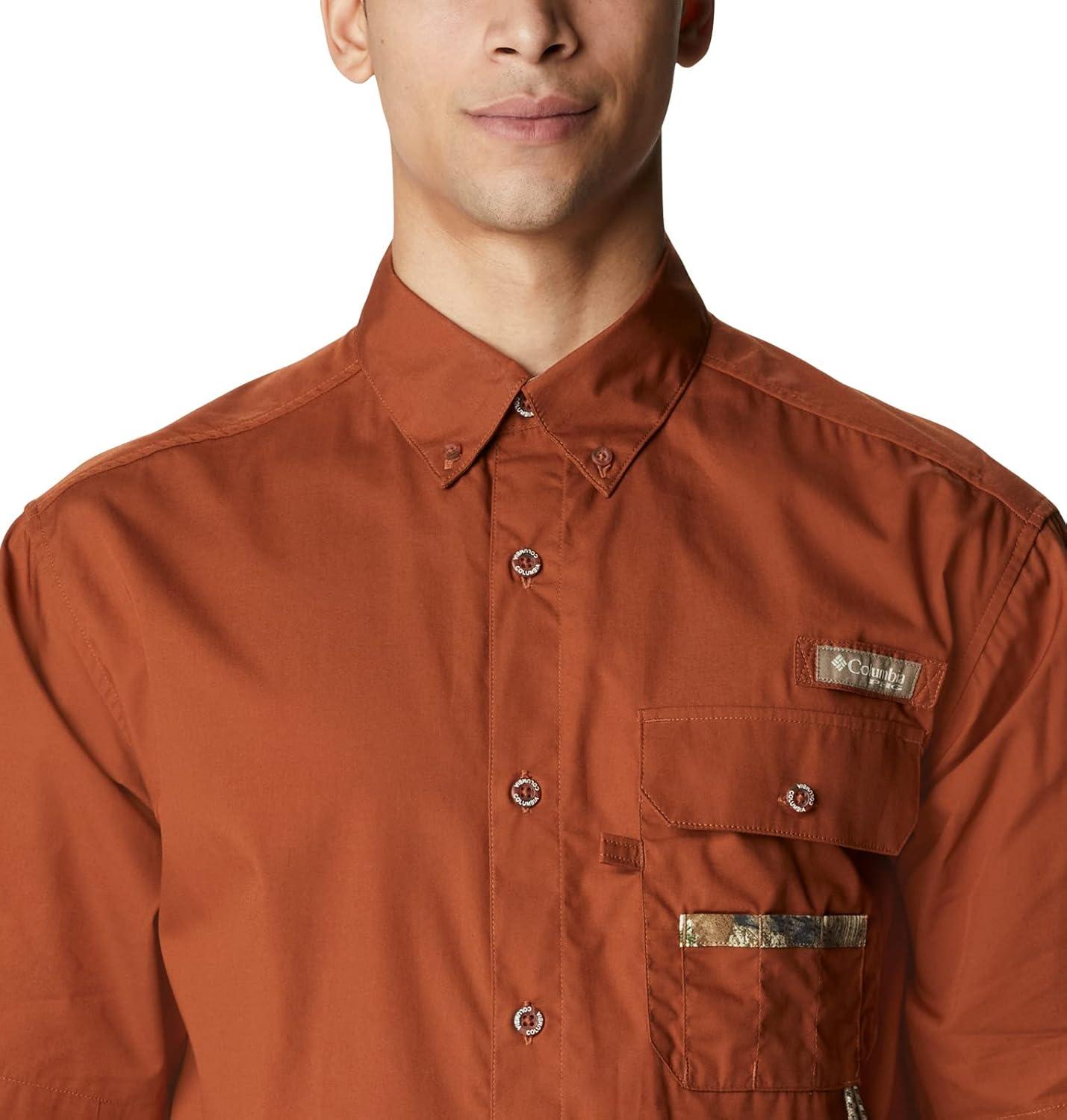 imageColumbia Mens Sharptail Short Sleeve ShirtSharptail Short Sleeve ShirtWoodReal Tree Edge
