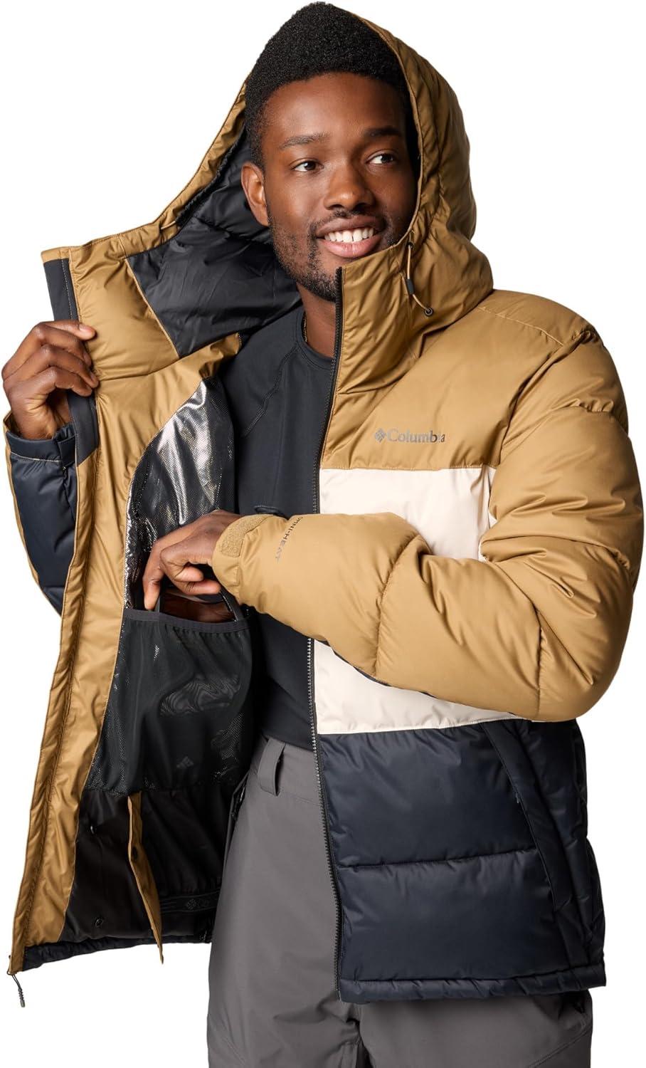 imageColumbia Mens Slope Style JacketDeltaDark StoneBlack