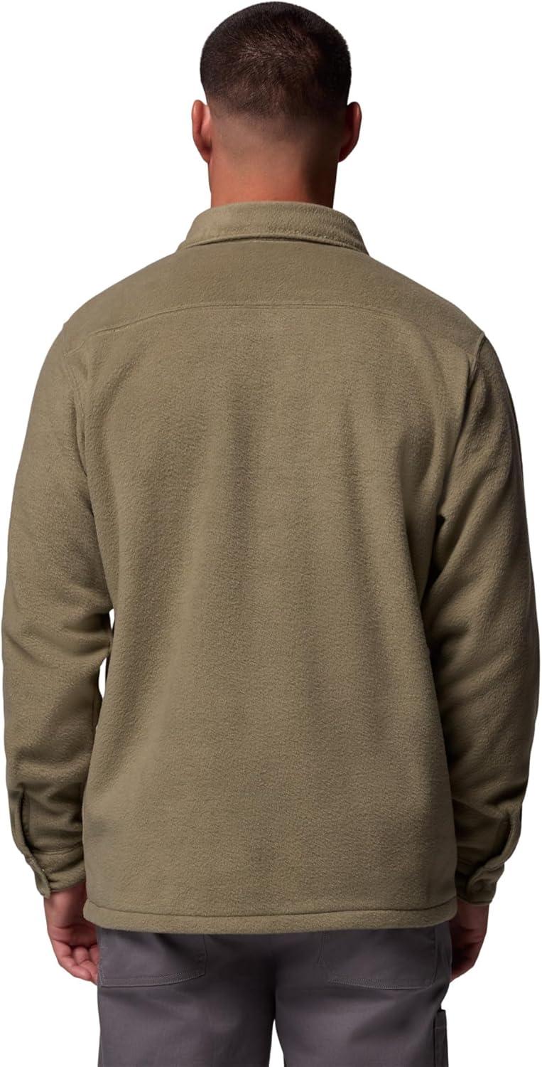 imageColumbia Mens Steens Mountain Solid Shirt JacketStone Green