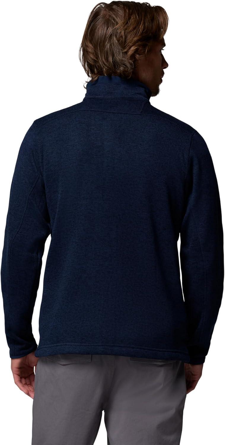 imageColumbia Mens Sweater Weather Full Zip Collegiate Navy Heather Medium