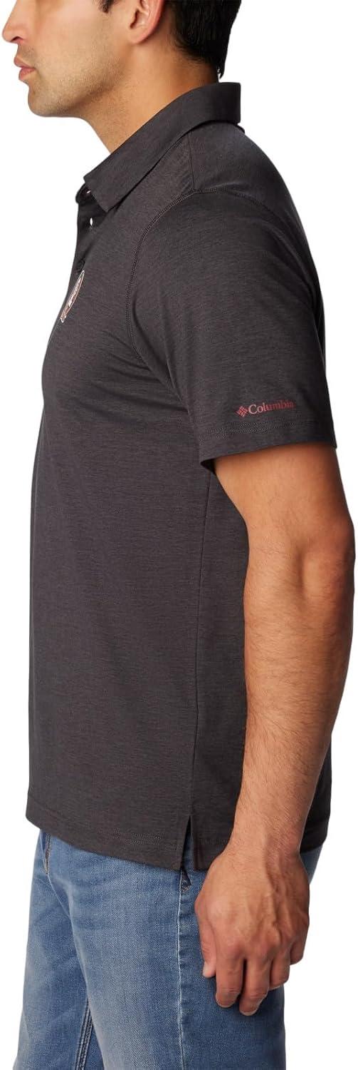 imageColumbia Mens Tech Trail PoloFsu Black