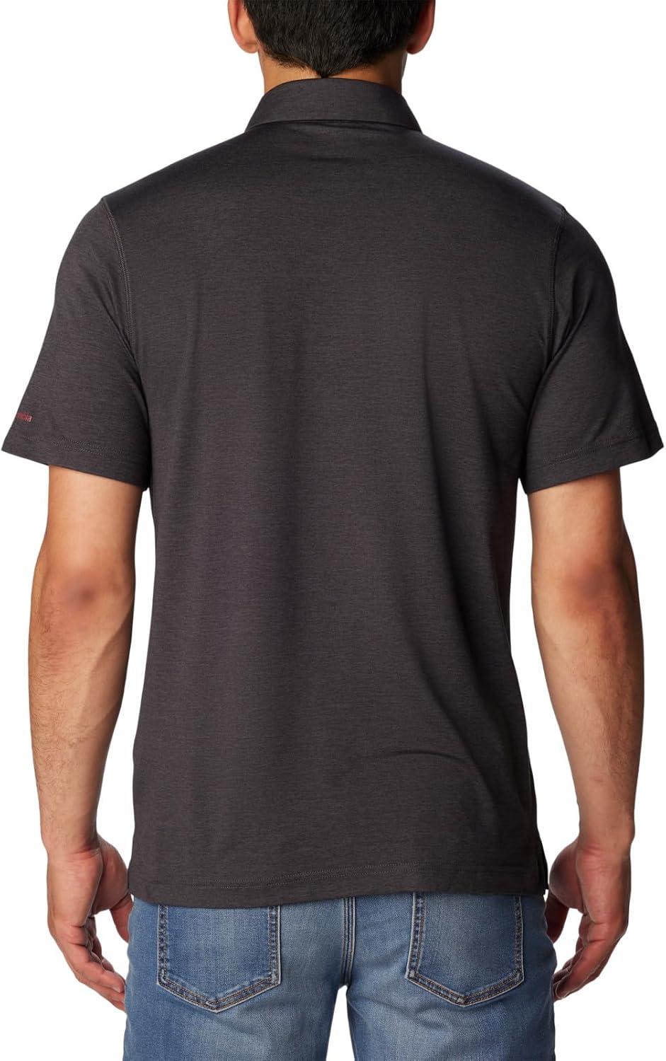 imageColumbia Mens Tech Trail PoloFsu Black