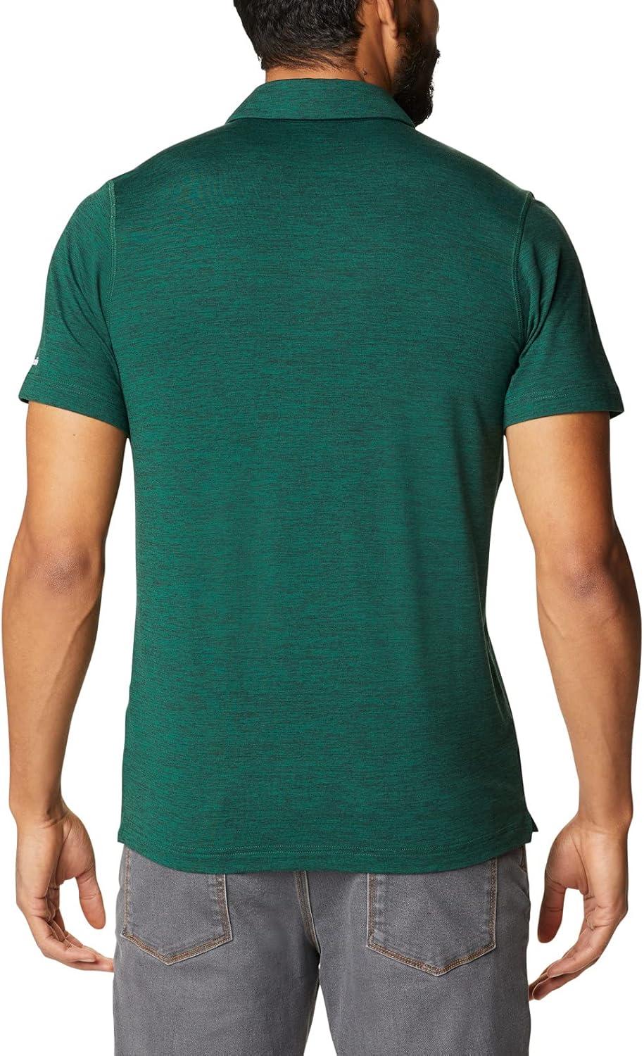 imageColumbia Mens Tech Trail PoloMs Spruce