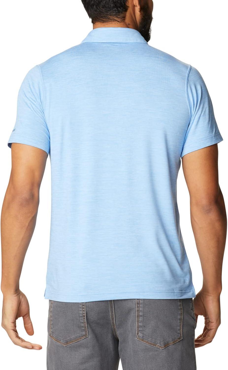 imageColumbia Mens Tech Trail PoloNc White Cap