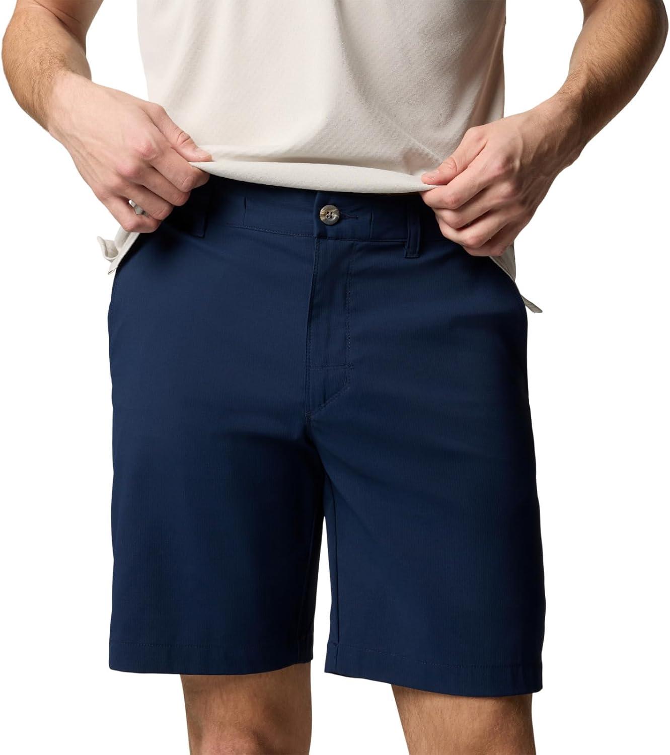 imageColumbia Mens Tech Trail Utility ShortCollegiate Navy