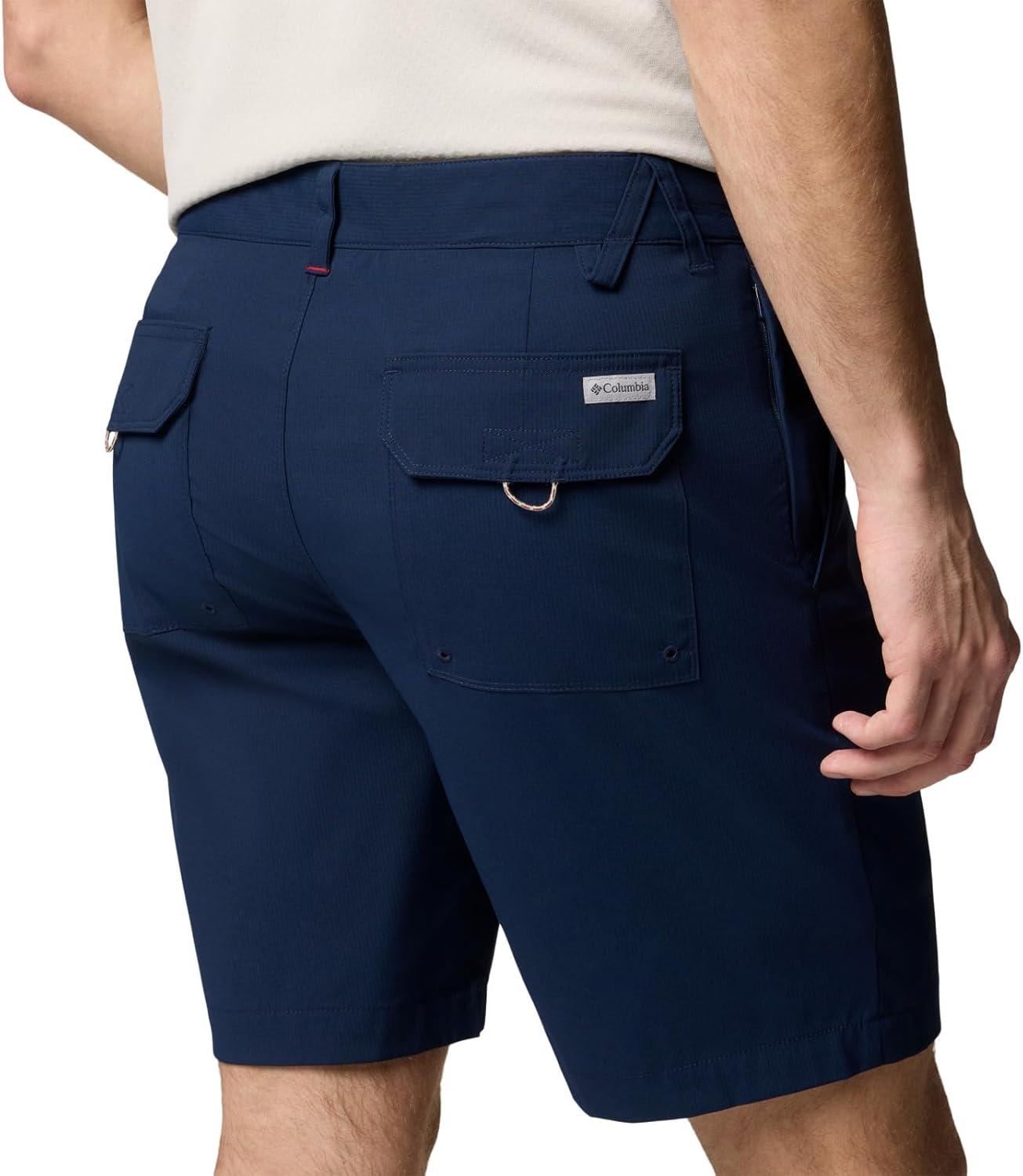 imageColumbia Mens Tech Trail Utility ShortCollegiate Navy