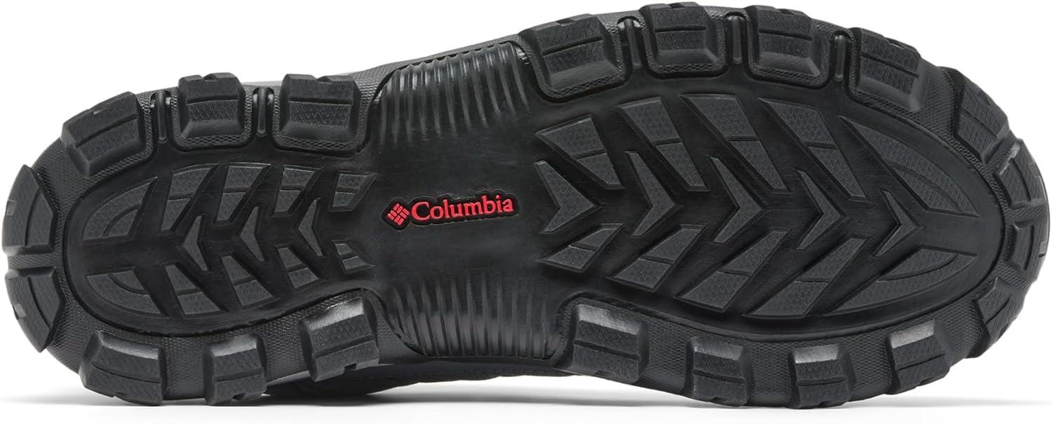imageColumbia Mens Transverse Hike LowTitanium Grey SteelMountain Red