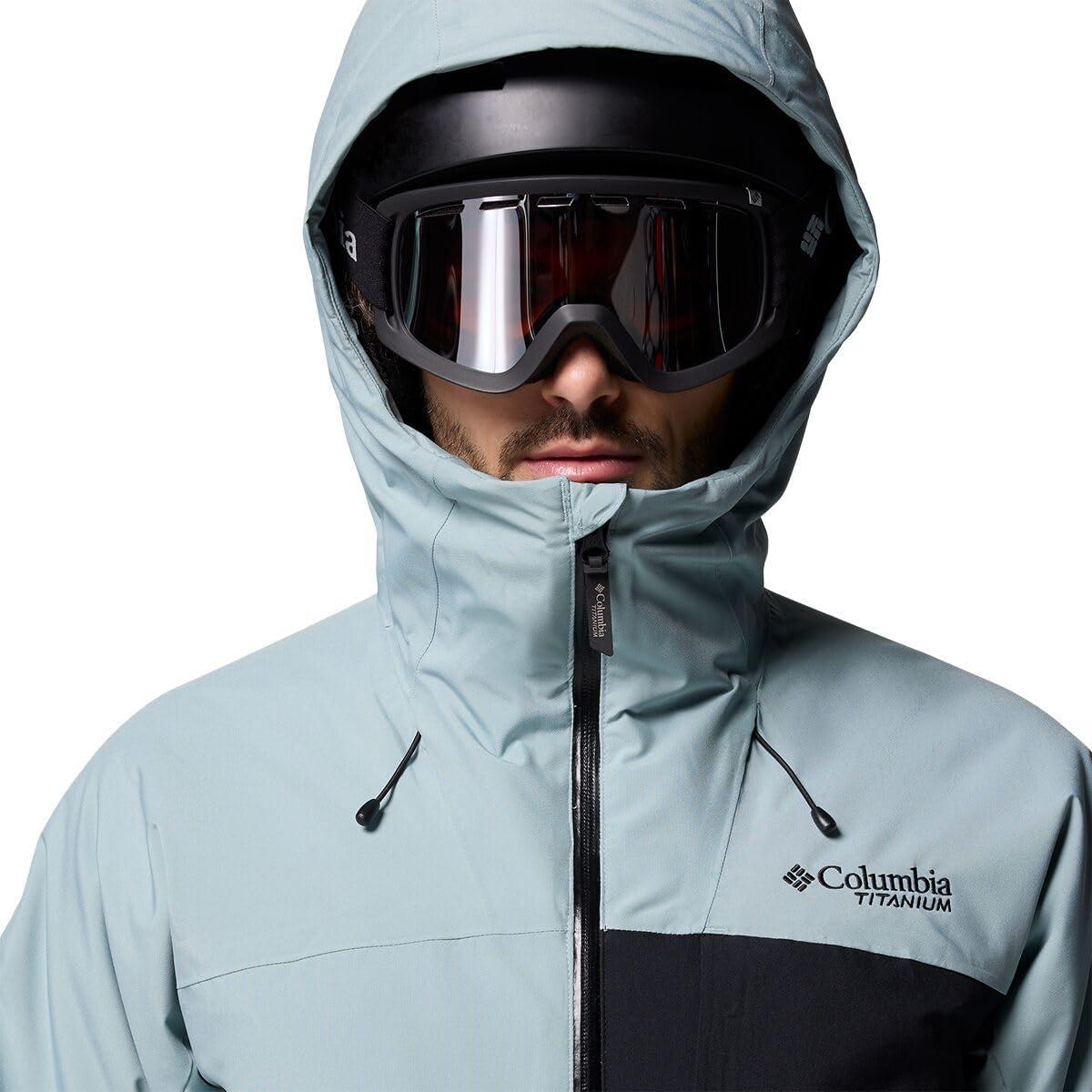 imageColumbia Mens Winter District III JacketCrushed BlueBlack