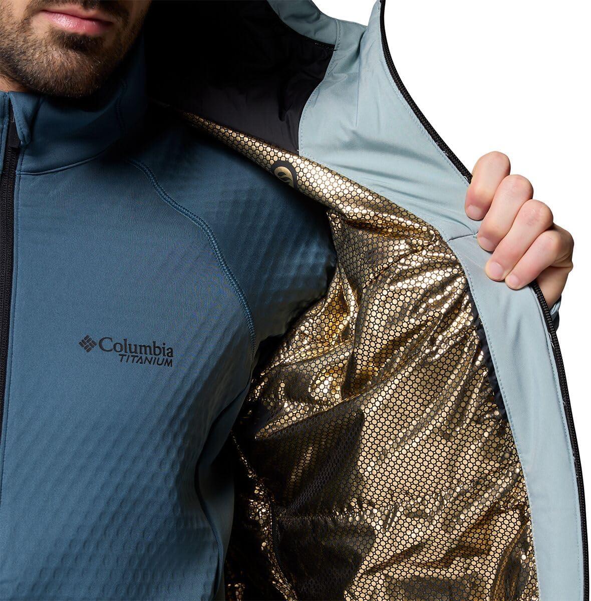 imageColumbia Mens Winter District III JacketCrushed BlueBlack