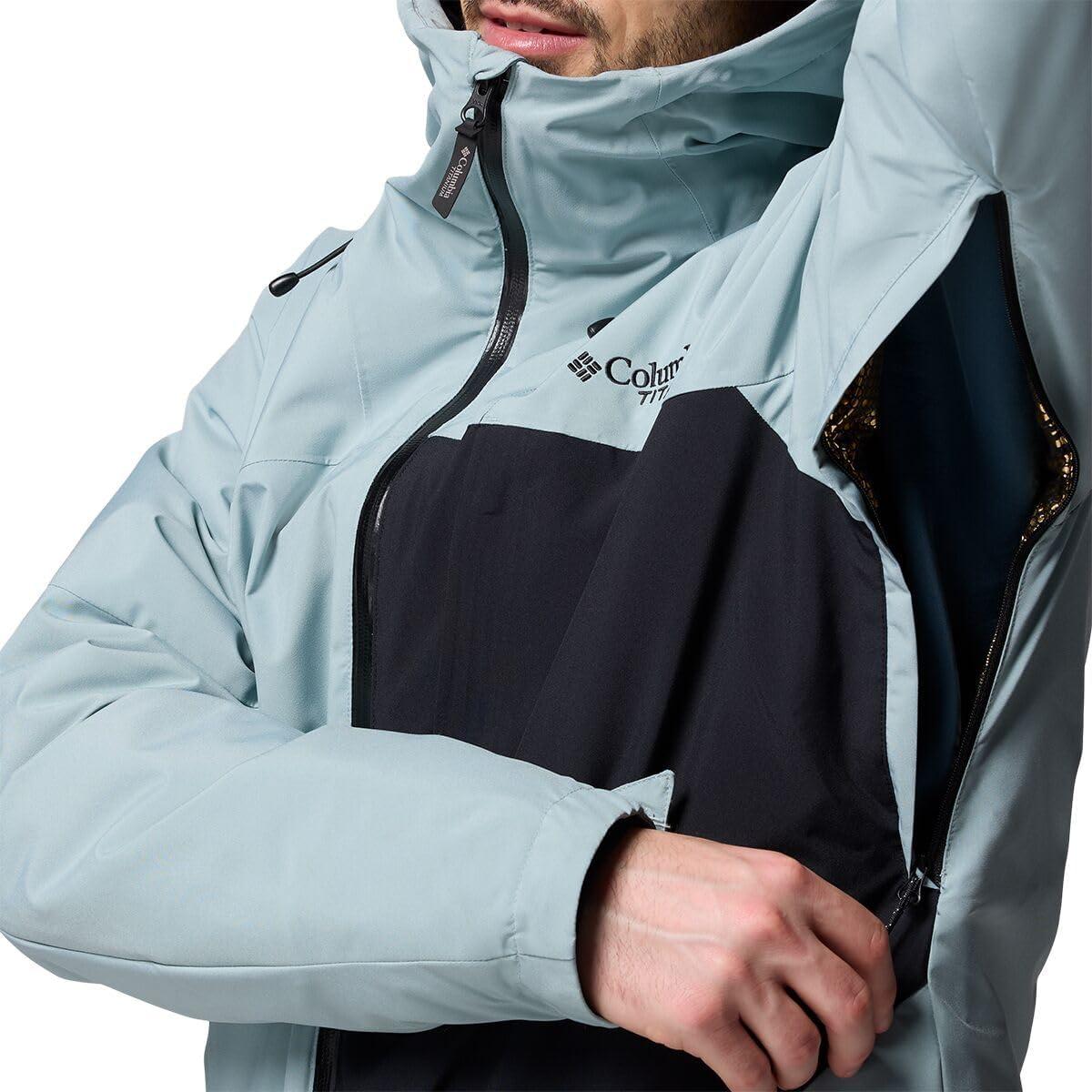 imageColumbia Mens Winter District III JacketCrushed BlueBlack