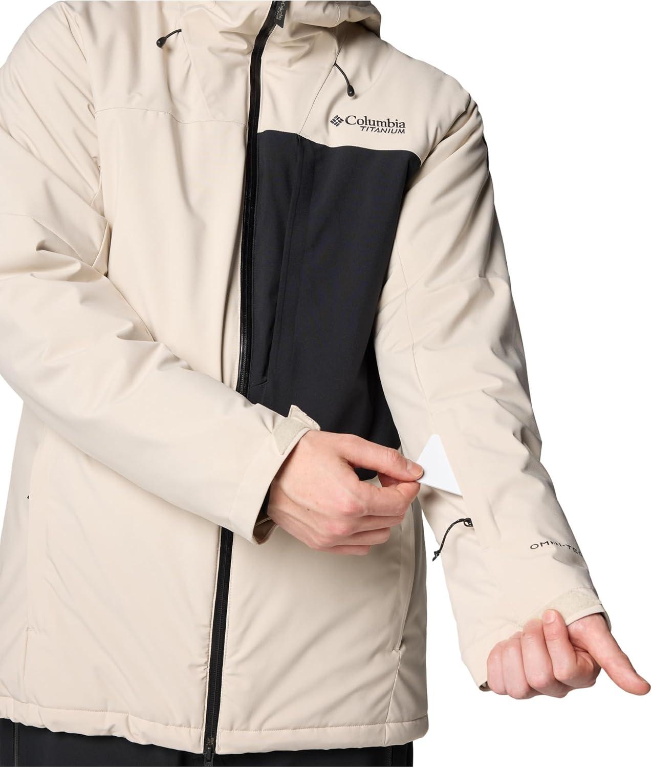 imageColumbia Mens Winter District III JacketDark StoneBlack