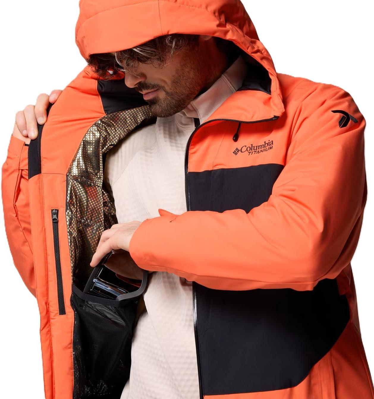 imageColumbia Mens Winter District III JacketZingBlack