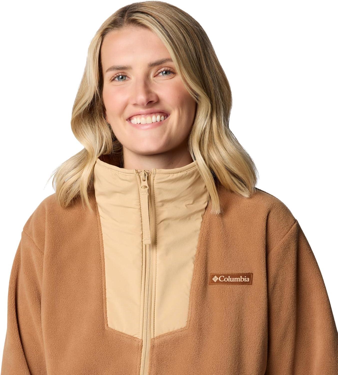 imageColumbia Womens Sequoia Grove 12 Zip FleeceCamel BrownCanoe