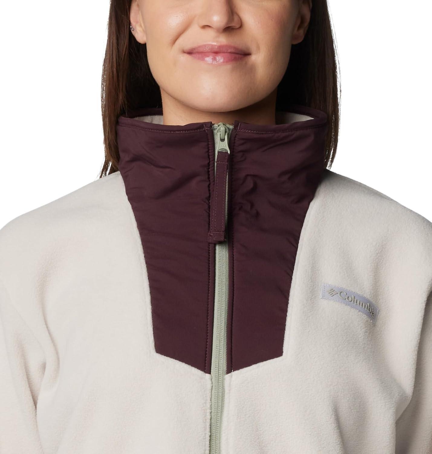 imageColumbia Womens Sequoia Grove 12 Zip FleeceDark StonePink Agave