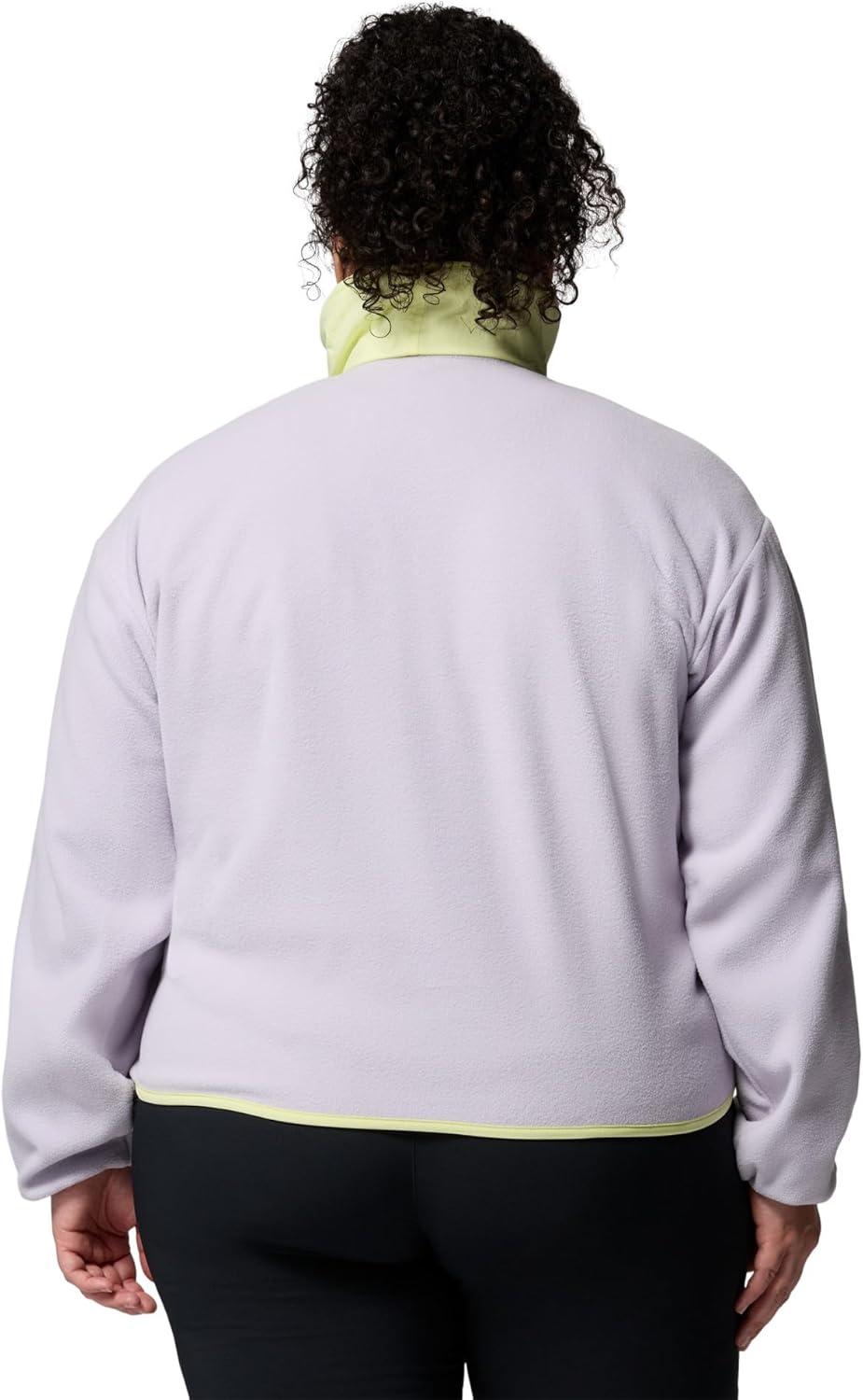 imageColumbia Womens Sequoia Grove 12 Zip FleeceLavender PearlStormwatchCitron Haze