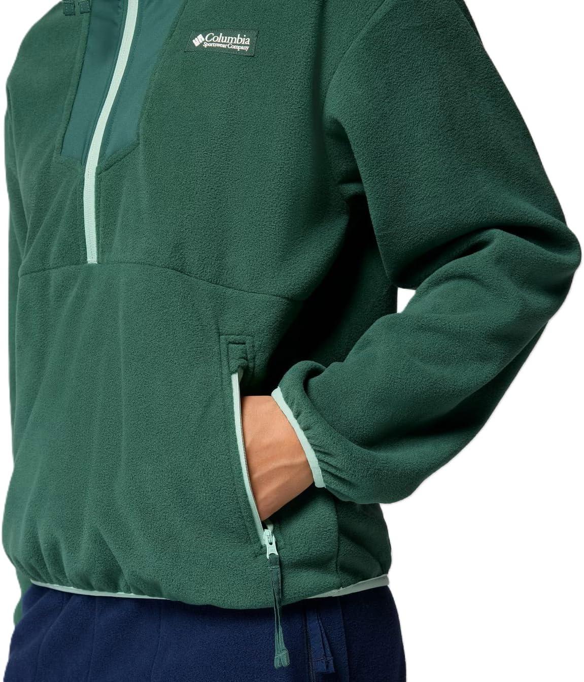 imageColumbia Womens Sequoia Grove 12 Zip FleeceRain ForestNew Mint