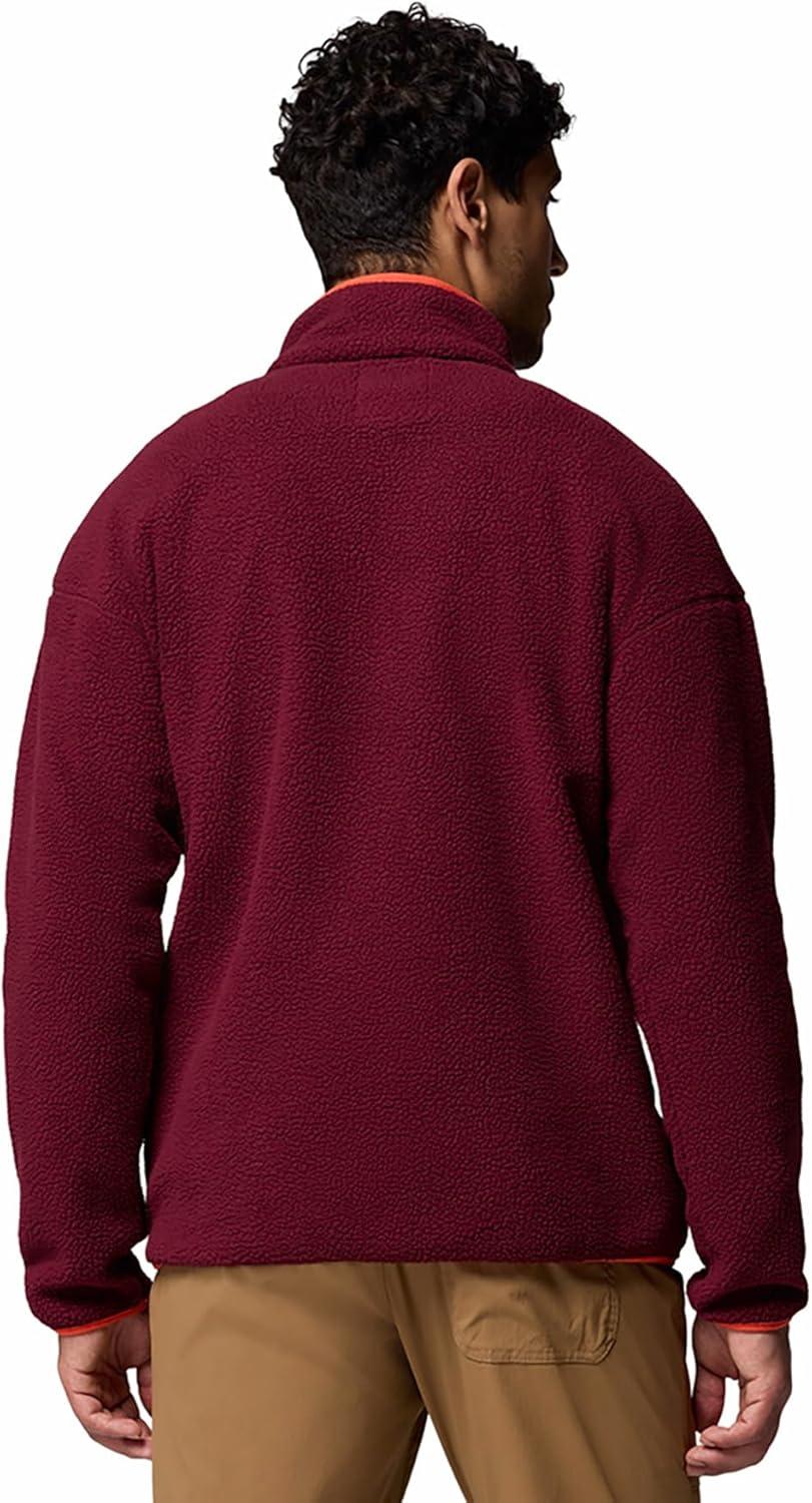 imageColumbia mens Helvetia II Half Snap FleeceRich Wine