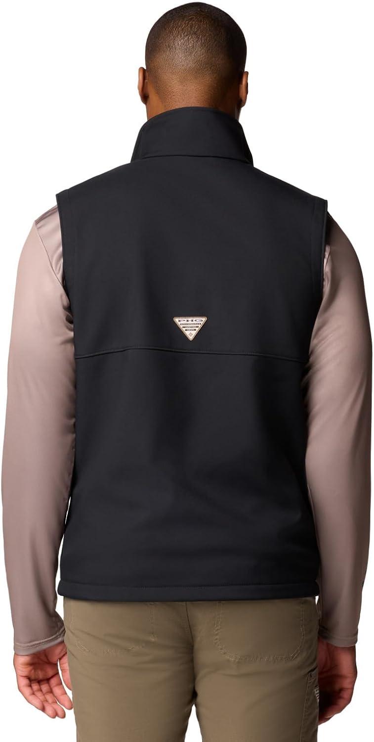 imageColumbia mens Phg Ascender II Softshell VestBlackTimberwoods Camo