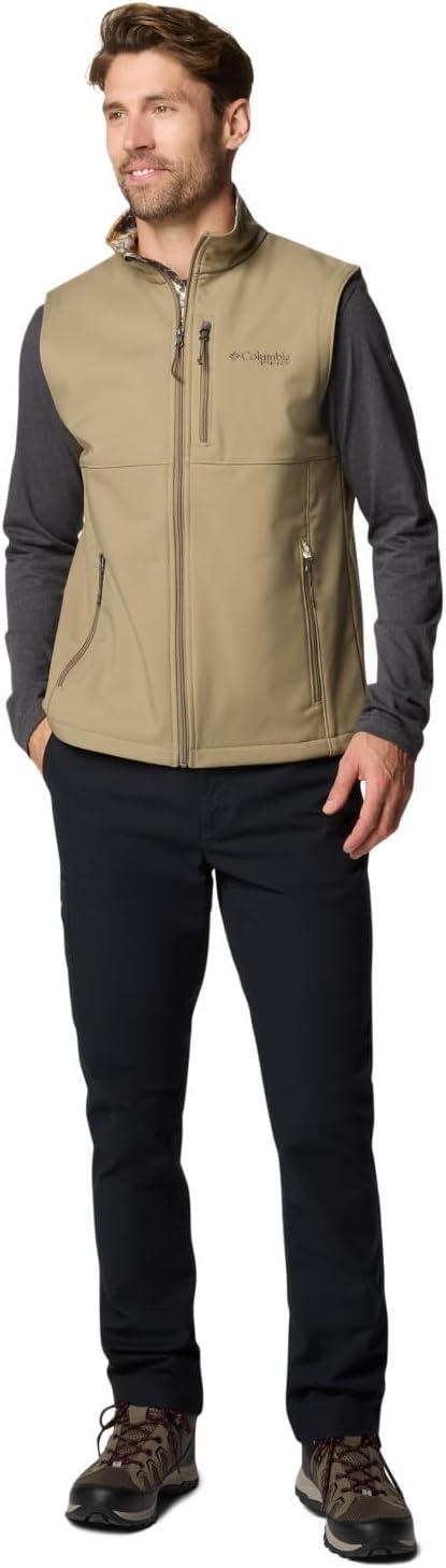 imageColumbia mens Phg Ascender II Softshell VestFlaxTimberwoods Camo
