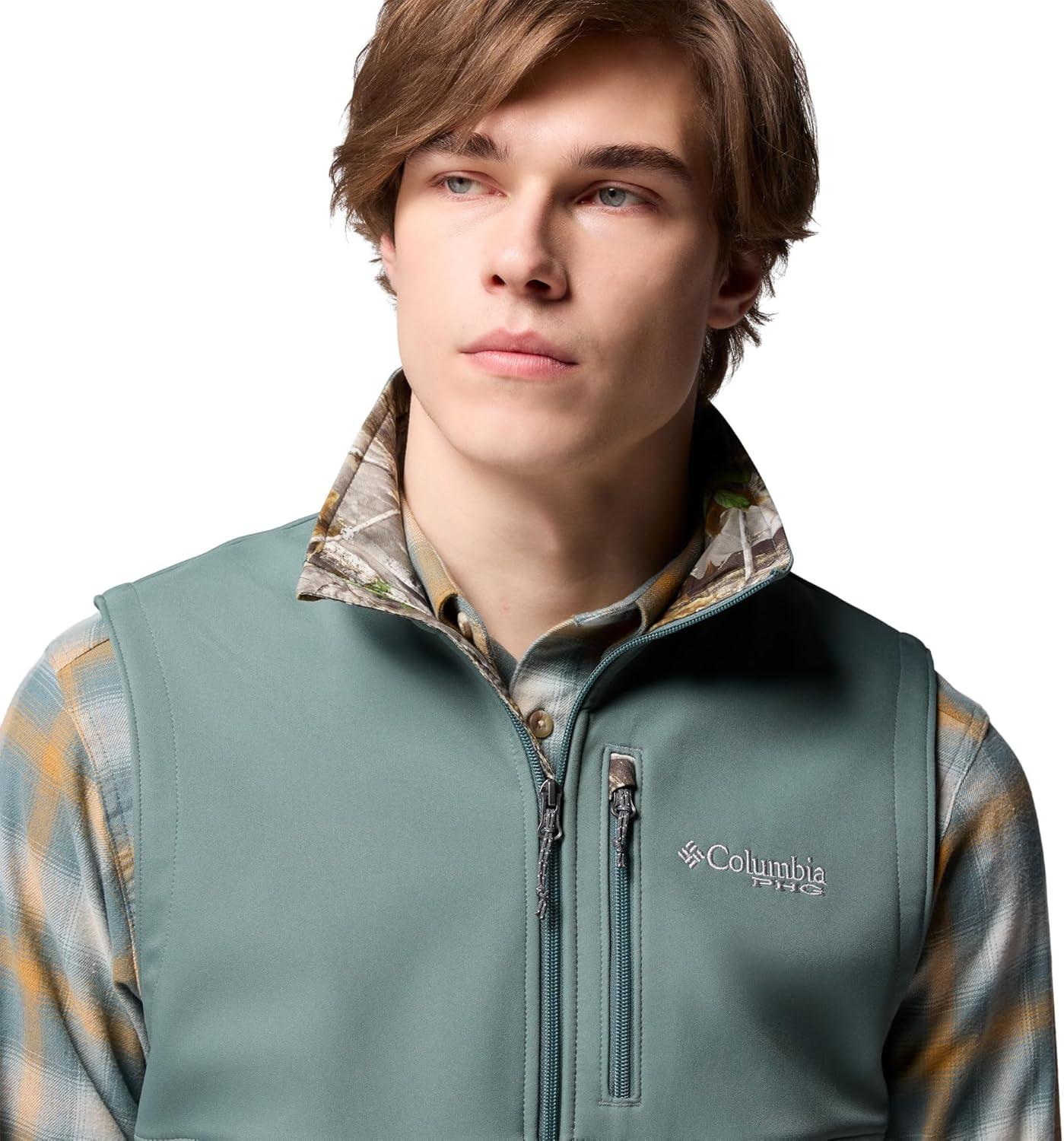 imageColumbia mens Phg Ascender II Softshell VestPondTimberwoods Camo