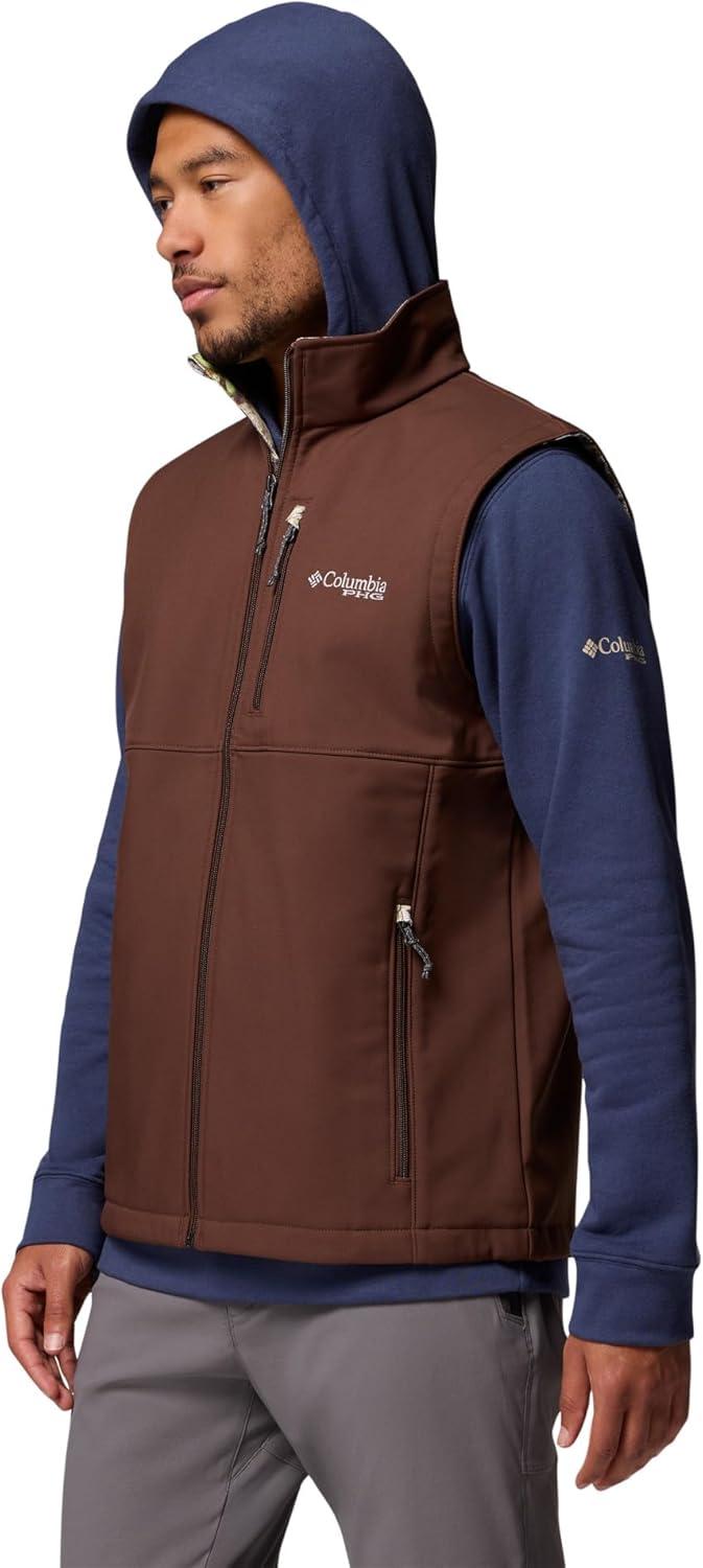 imageColumbia mens Phg Ascender II Softshell VestTobaccoTimberwoods Camo