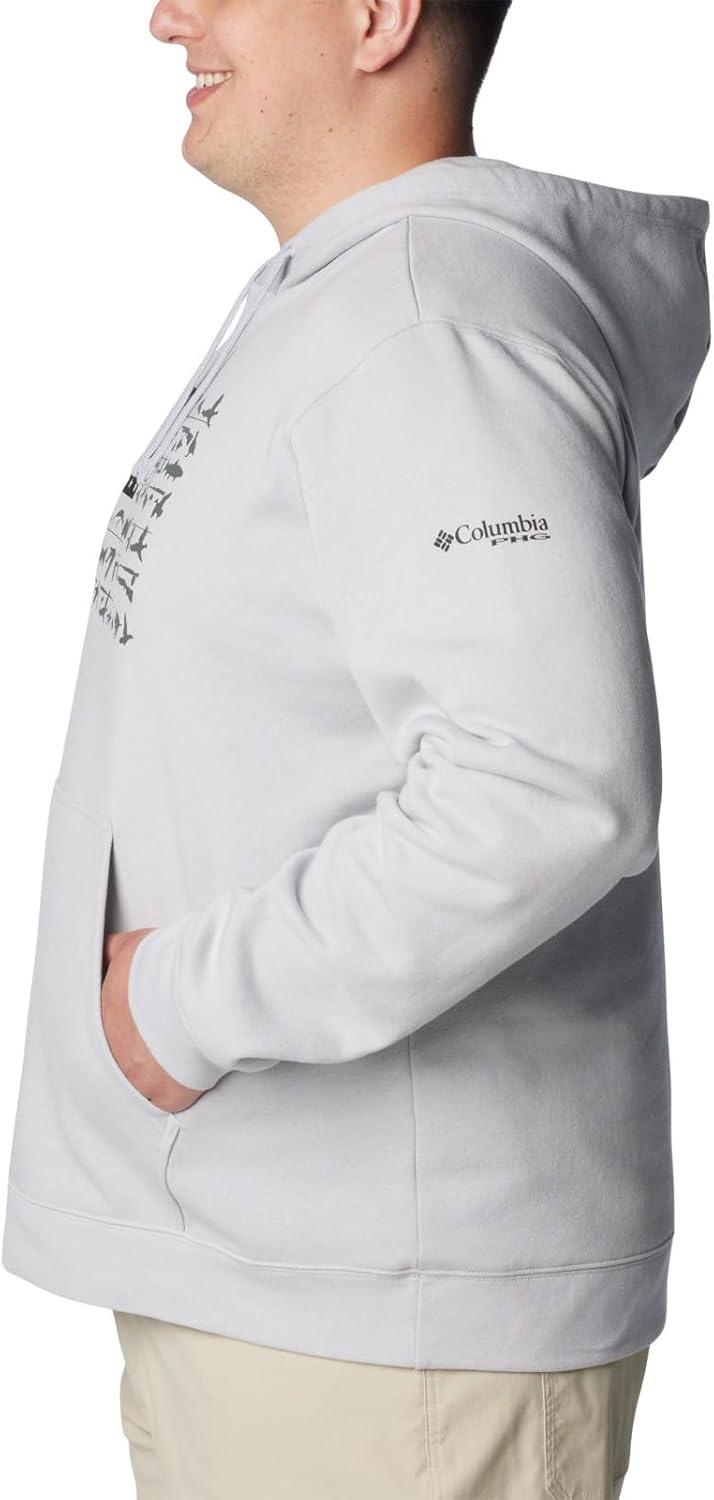 imageColumbia mens Phg Game Flag Ii HoodieHooded SweatshirtCool Grey Black Cast N Blast