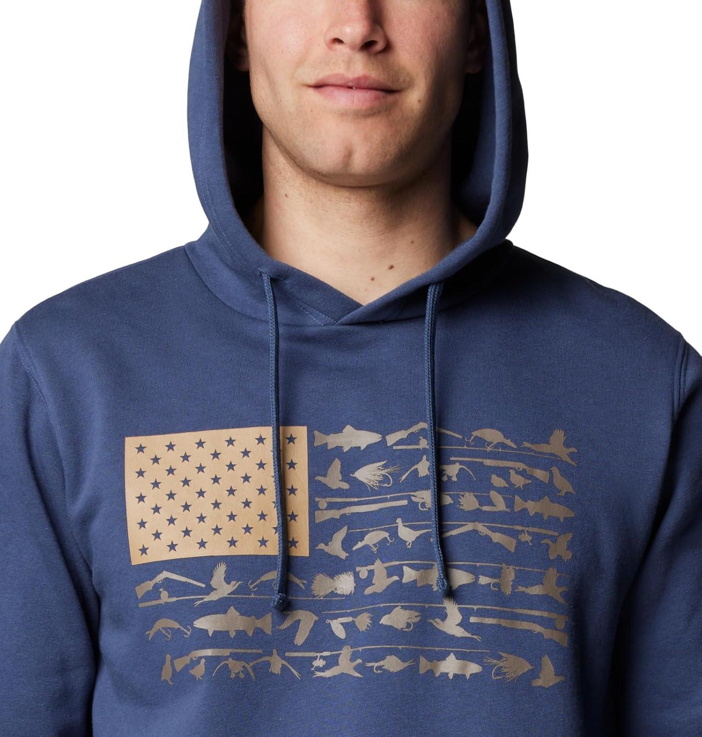 imageColumbia mens Phg Game Flag Ii HoodieHooded SweatshirtZincIron Cast Blast Flag