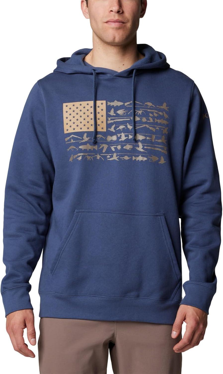 imageColumbia mens Phg Game Flag Ii HoodieHooded SweatshirtZincIron Cast Blast Flag