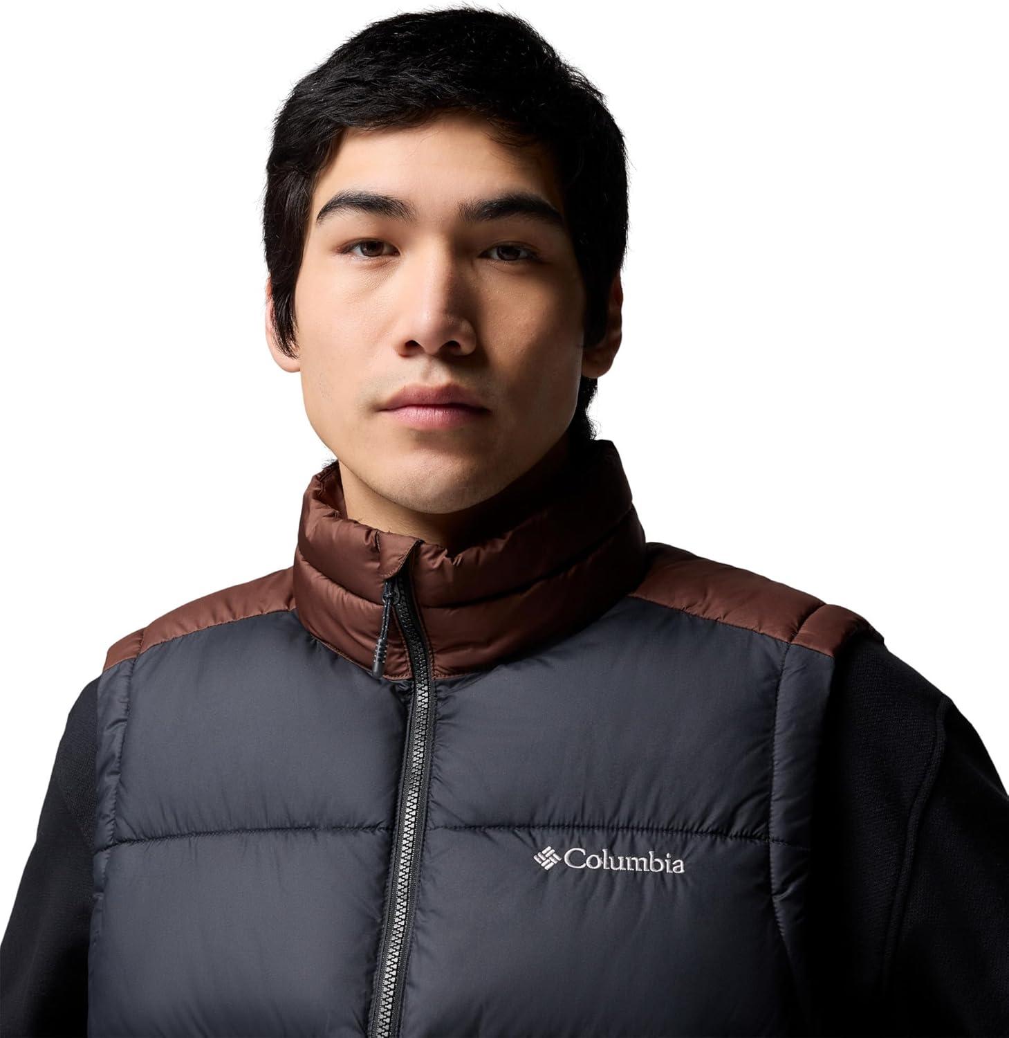 imageColumbia mens Pike Lake II VestTobaccoBlack