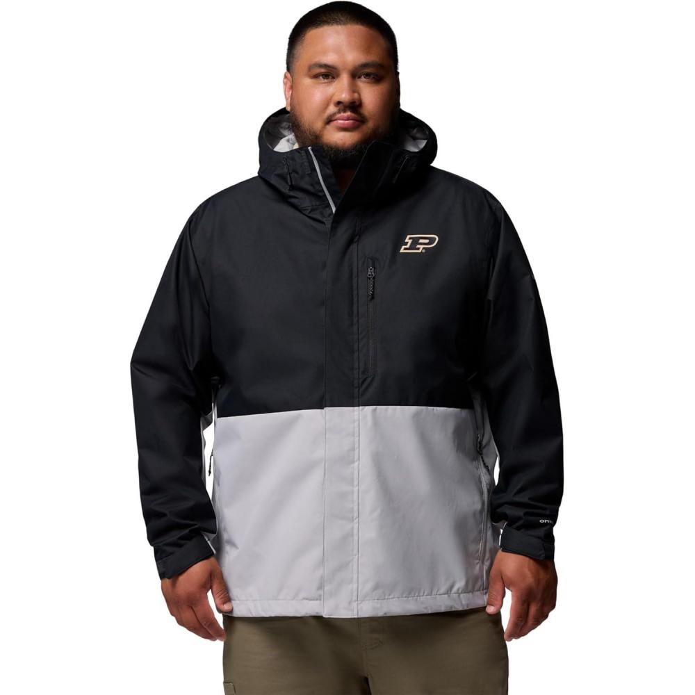 imageColumbia Mens Collegiate Field Bound JacketPd BlackColumbia Grey