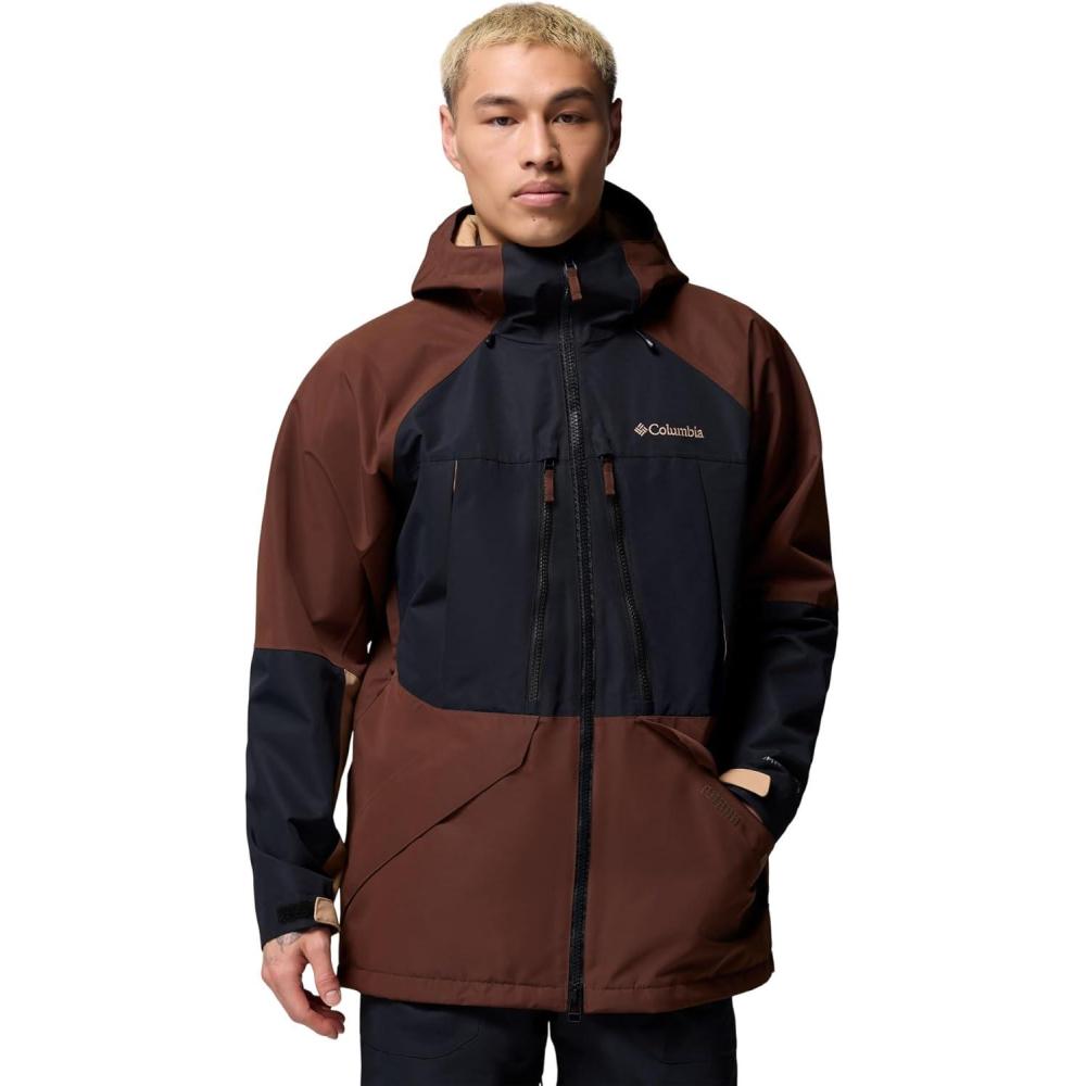 imageColumbia Mens Coreshot Shell JacketTobaccoBlackCanoe