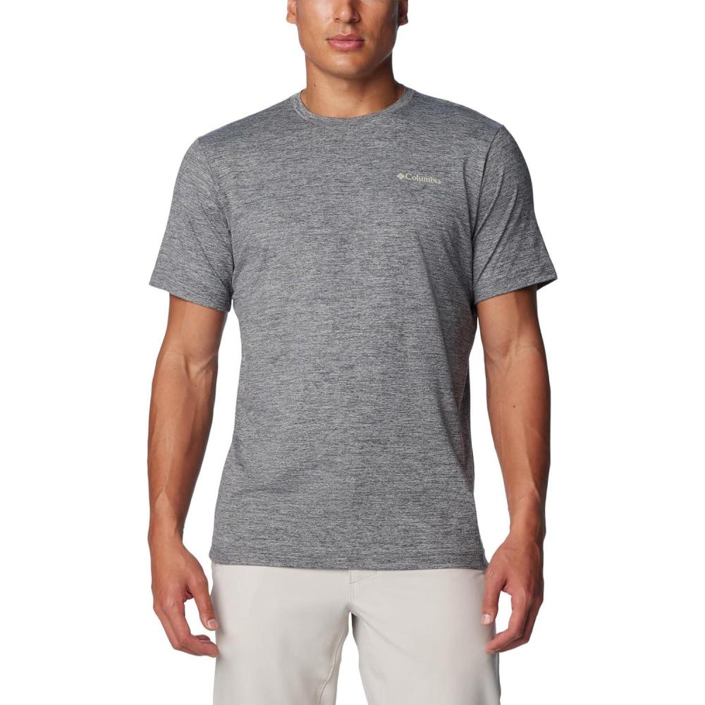imageColumbia Mens Kwick Hike Back Graphic Short Sleeve TeeBlackNaturally Boundless