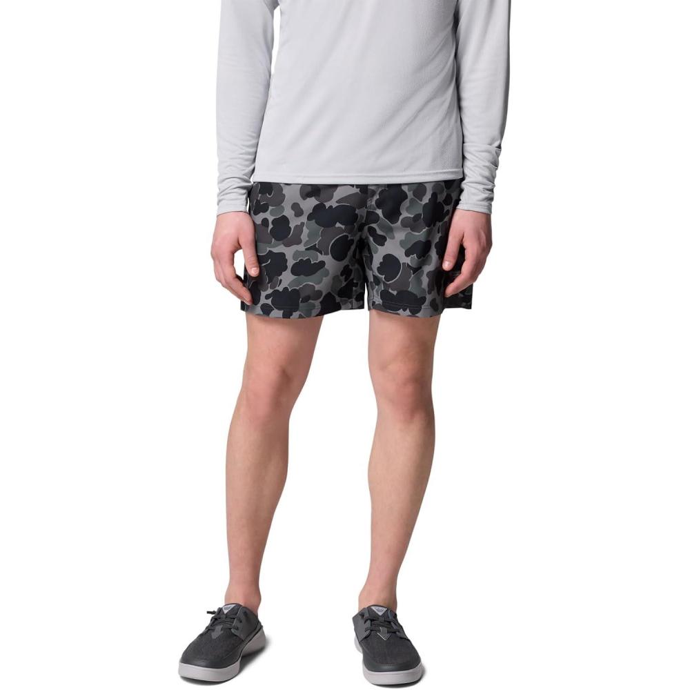 imageColumbia Mens PFG Ramble Quick Dry Swim ShortBlack Deltahunter Camo