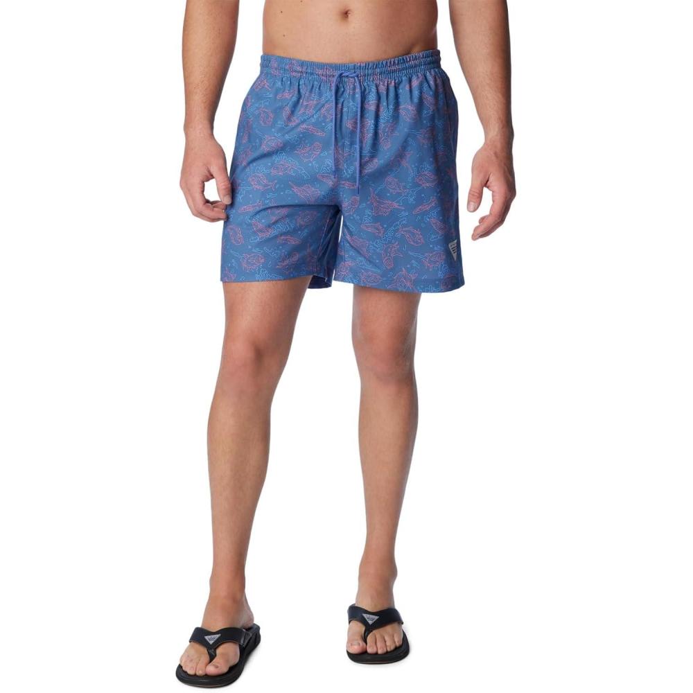 imageColumbia Mens PFG Ramble Quick Dry Swim ShortBluebell Keye Takeaway