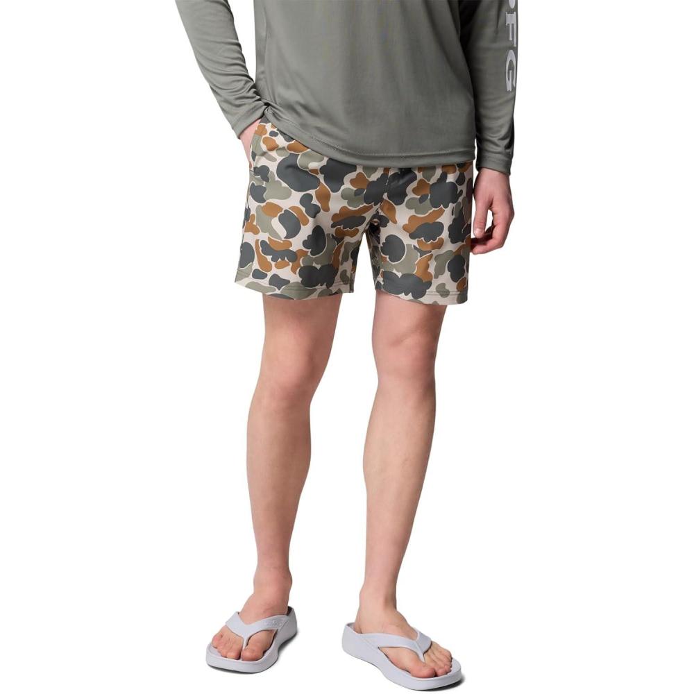 imageColumbia Mens PFG Ramble Quick Dry Swim ShortFossil Deltahunter Camo