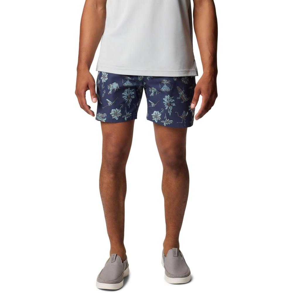imageColumbia Mens PFG Ramble Quick Dry Swim ShortNocturnal Floridays