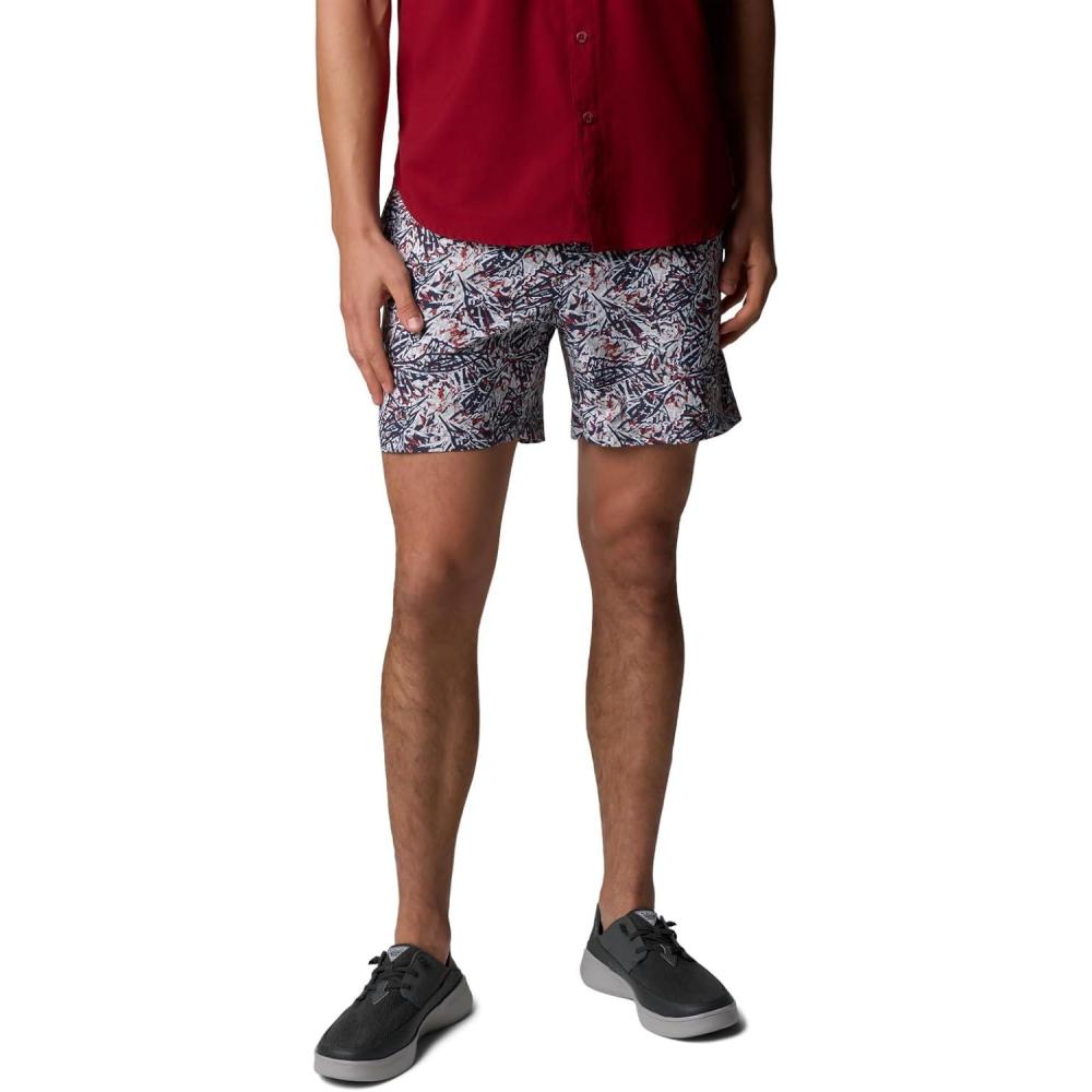 imageColumbia Mens PFG Ramble Quick Dry Swim ShortNocturnal Marlin Palms