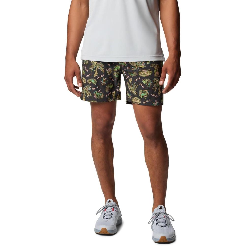 imageColumbia Mens PFG Ramble Quick Dry Swim ShortShark Everglades