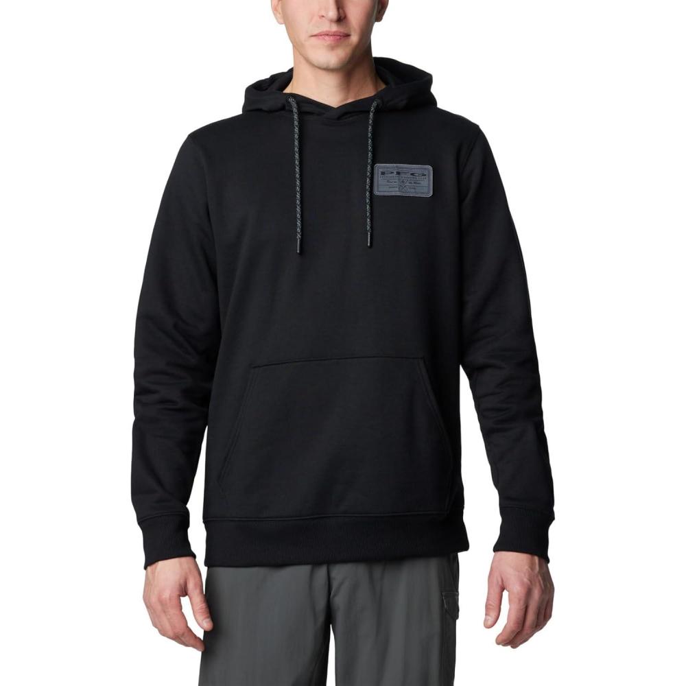 imageColumbia Mens Pfg Castback HoodieBlackGraphite