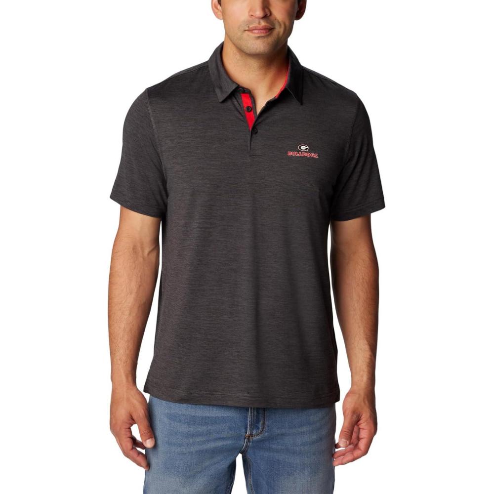 imageColumbia Mens Tech Trail PoloUga Black