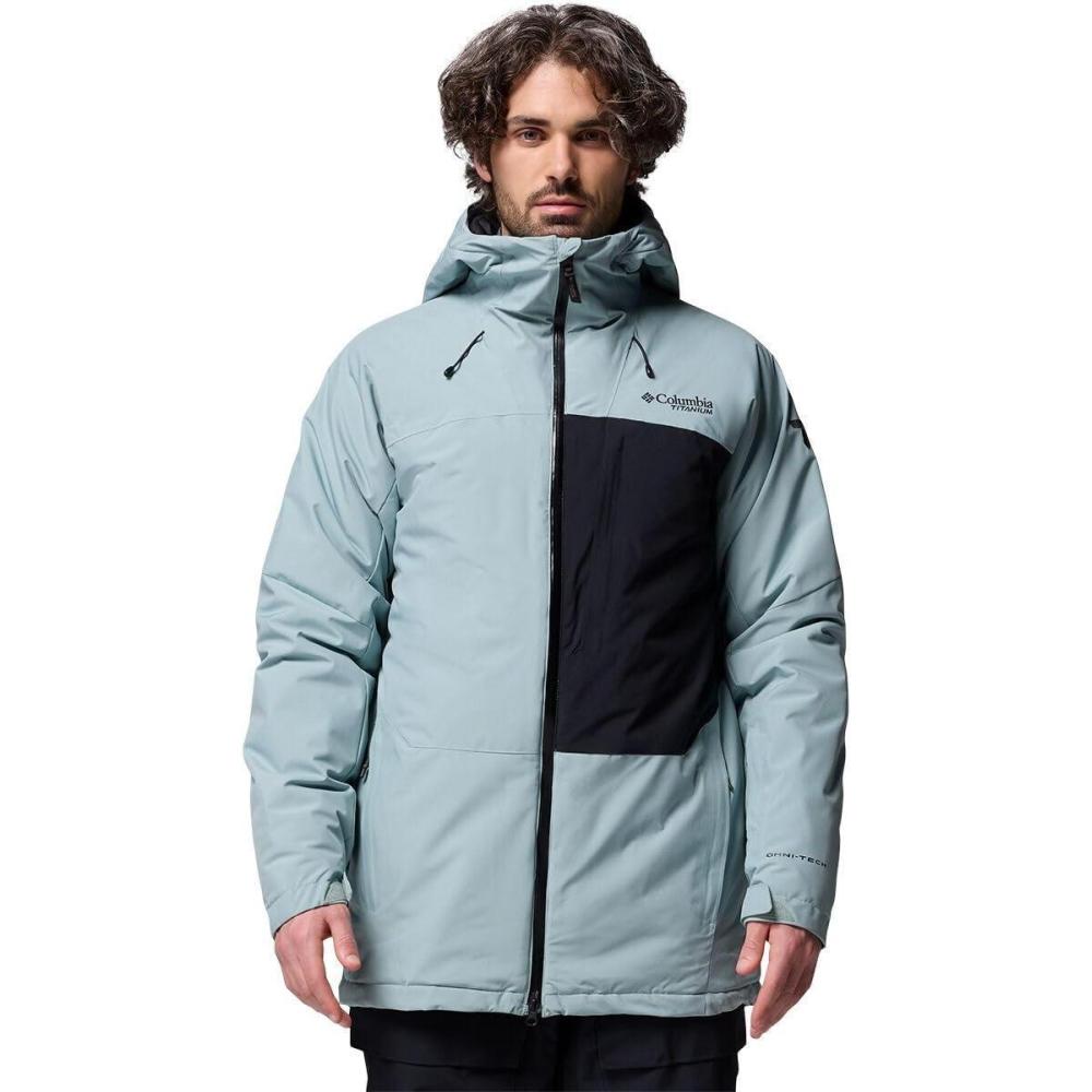 imageColumbia Mens Winter District III JacketCrushed BlueBlack