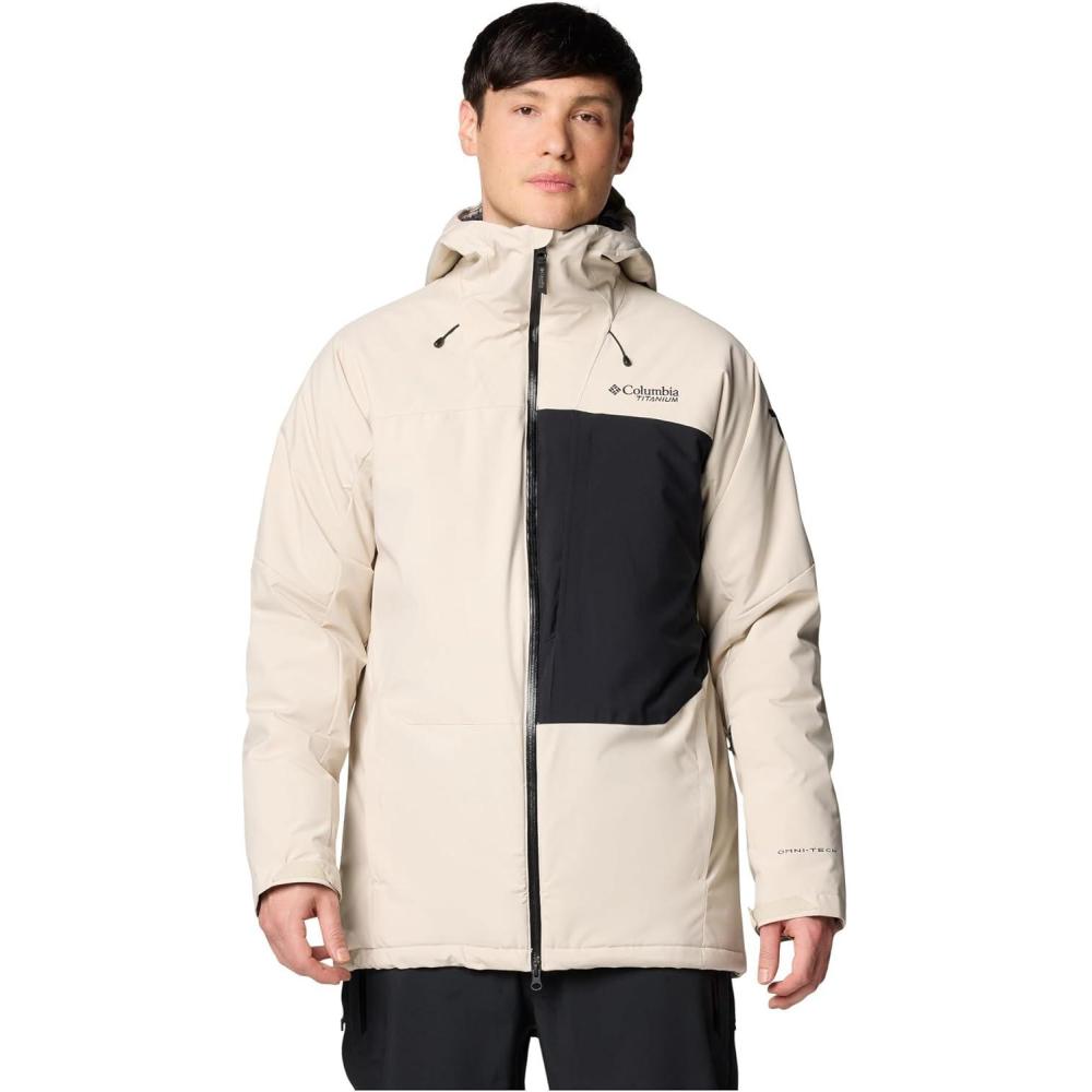 imageColumbia Mens Winter District III JacketDark StoneBlack