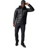 Columbia Men’s Arctic Crest Down Hooded Jacket(Black)