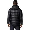Columbia Men’s Arctic Crest Down Hooded Jacket(Black)