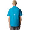 Columbia Men’s Blood and Guts V Short Sleeve Shirt(Blue Echo)