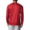 Columbia Mens Collegiate Terminal Tackle Heather Long Sleeve ShirtHiking Shirt(Ala – Red Velvet Heather)