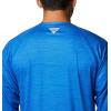 Columbia Mens Collegiate Terminal Tackle Heather Long Sleeve ShirtHiking Shirt(Fla – Azul Heather)