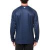 Columbia Mens Collegiate Terminal Tackle Heather Long Sleeve ShirtHiking Shirt(Nc – Collegiate Navy Heather)